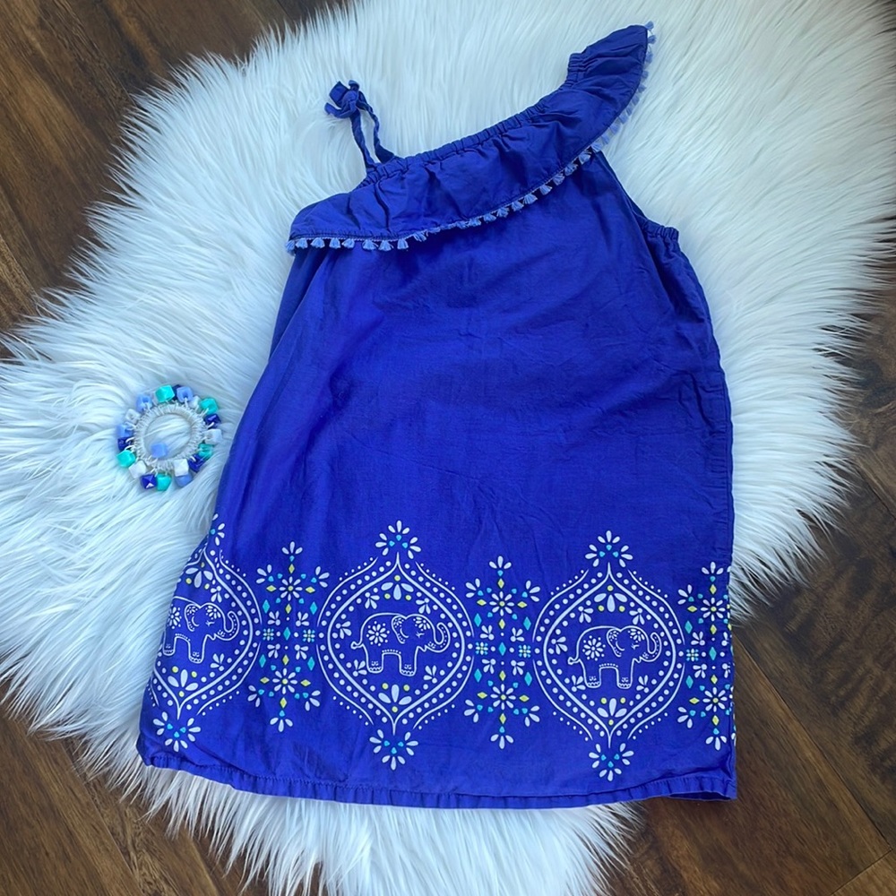 Gymboree 🐘Dress and matching bracelet, 5T